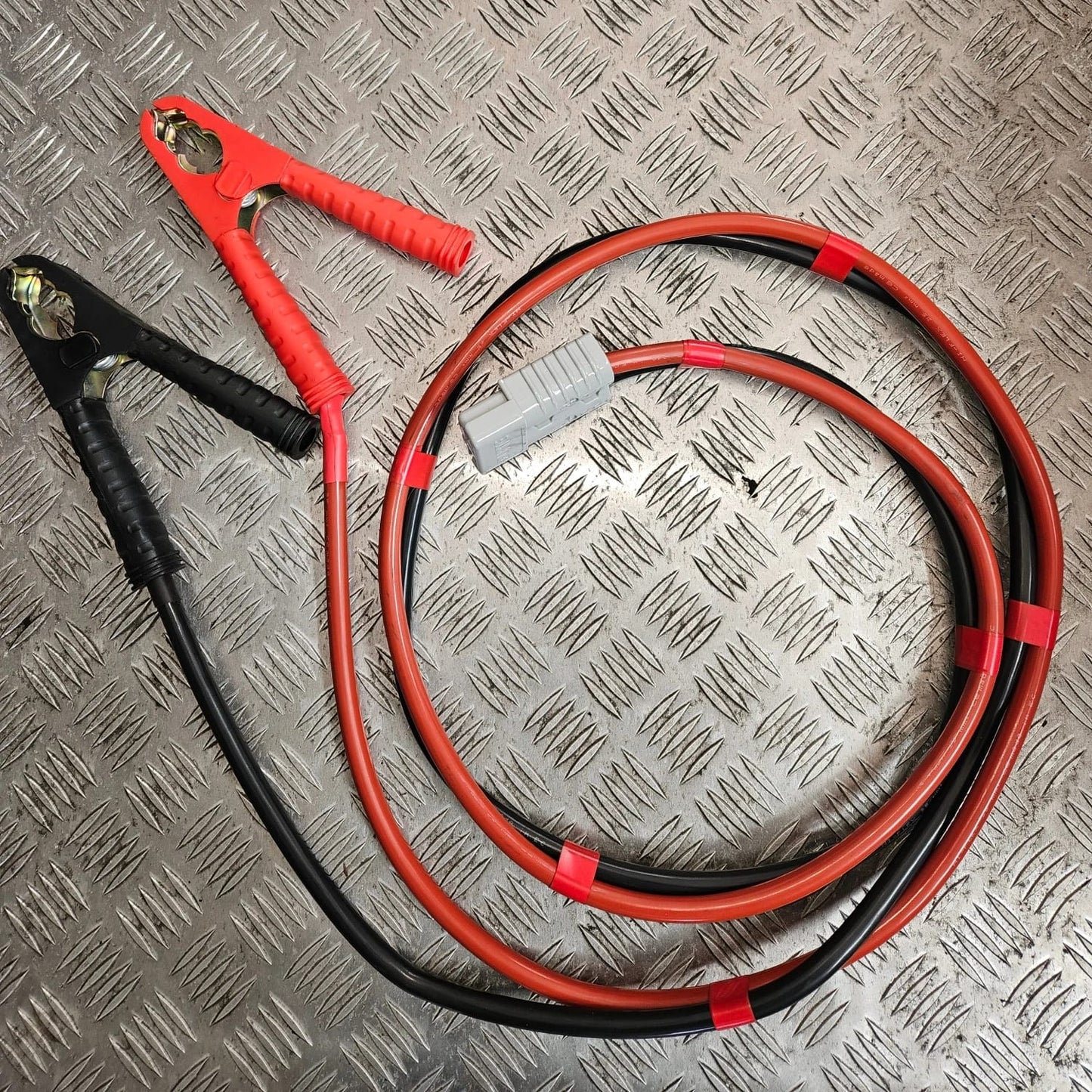 Heavy Duty Crocodile Clip to Anderson Lead