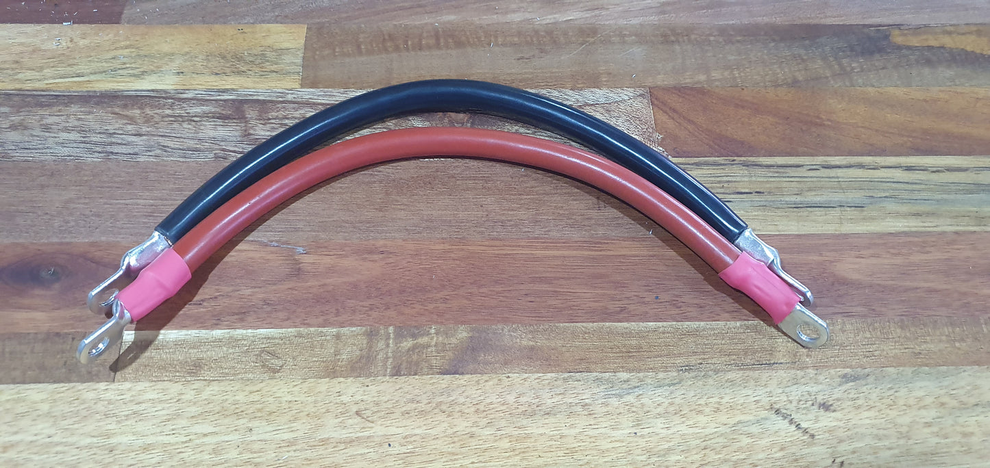 300mm Battery Link lead (Red or Black)